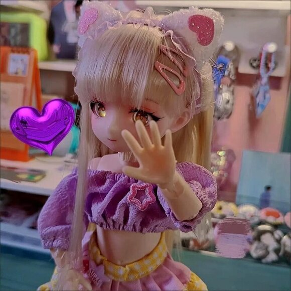 1/6 11.8 Inch Ball Jointed Doll DIY Toys Clothes Outfit Shoes Wig Hair Makeup - Picture 3 of 6